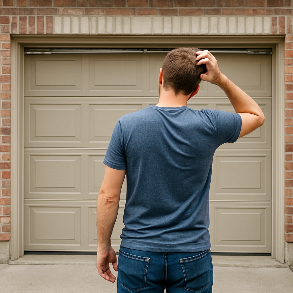 Garage door need fixing