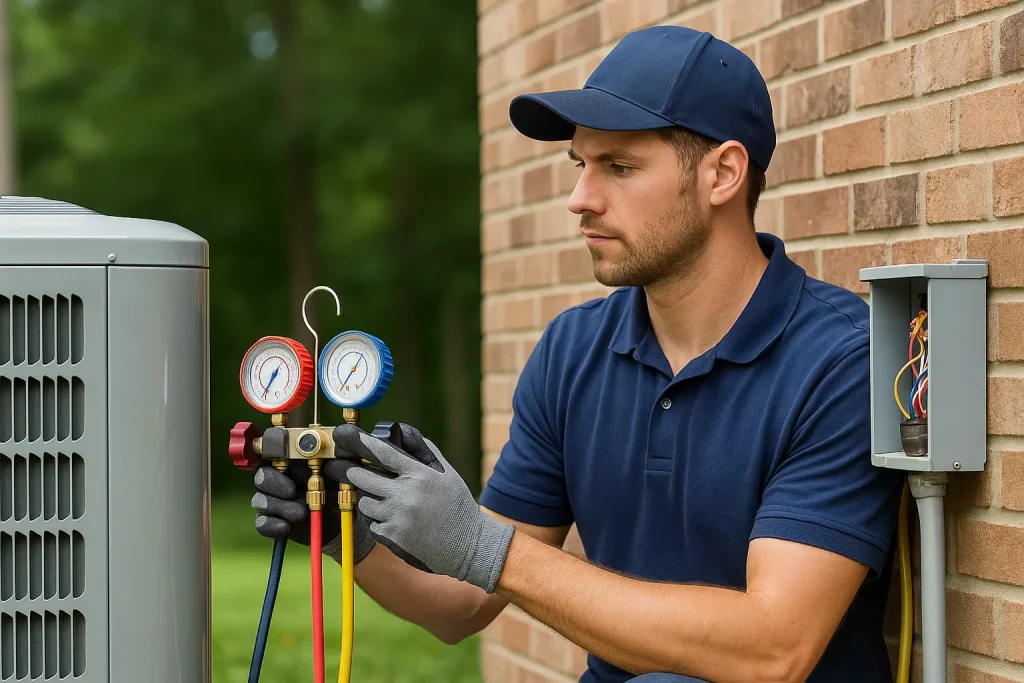 HVAC professional