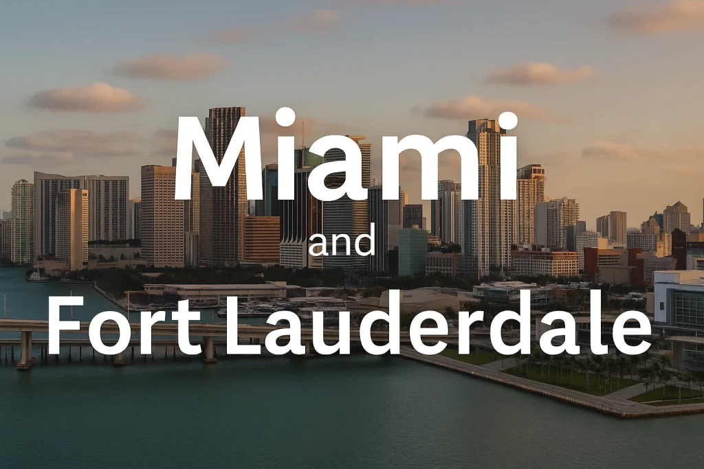 Miami and Fort Lauderdale Banner