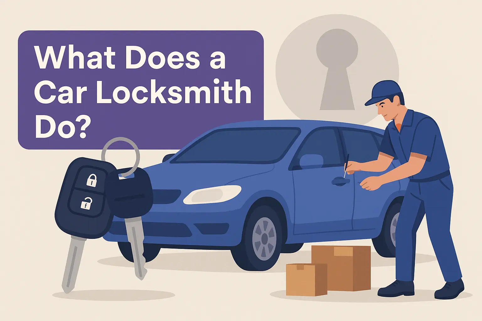 What Does a Car Locksmith Do?
