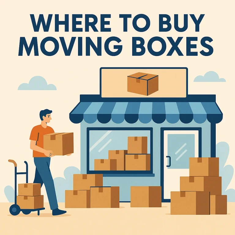 Where to buy moving boxes