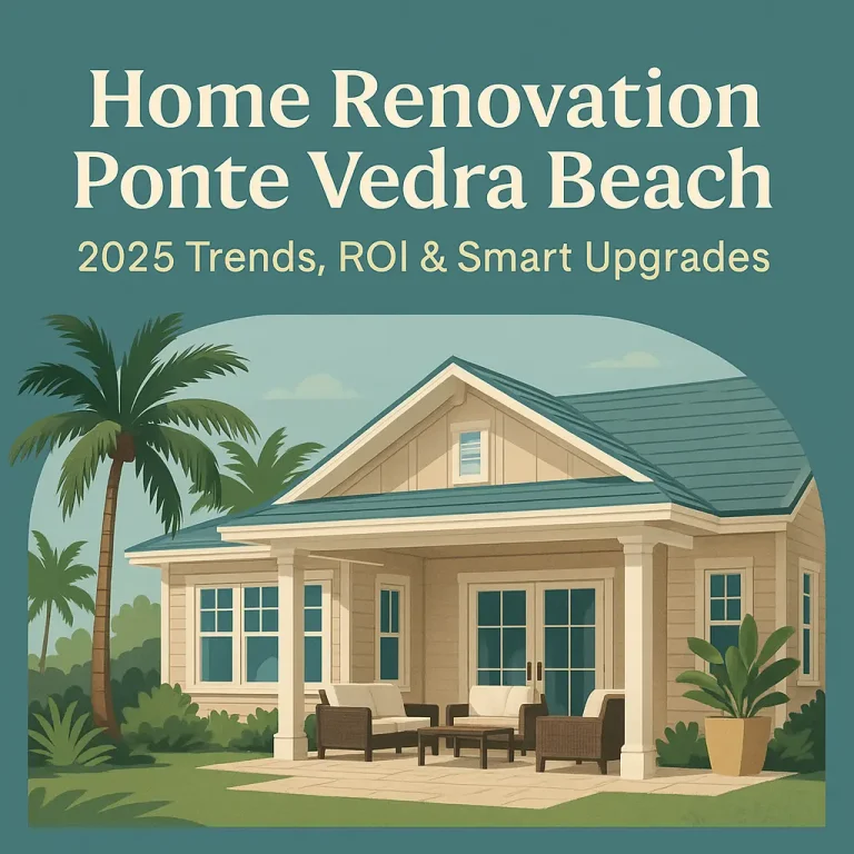 Home renovation Ponte Vedra Beach