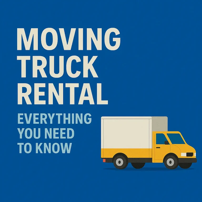 Moving truck rental