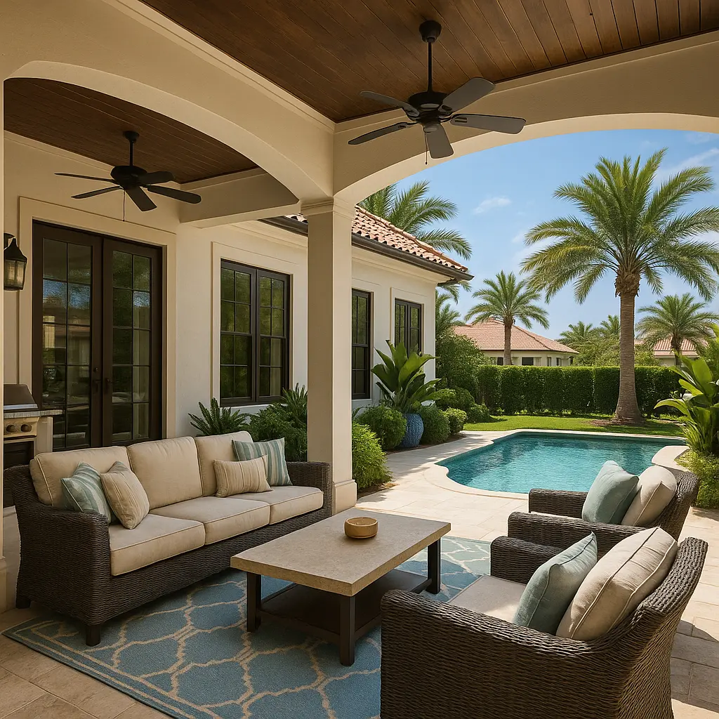 Outdoor Living Space in Ponte Vedra