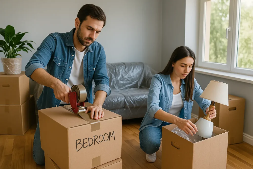 Moving Day Preparations